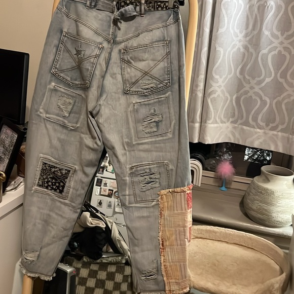 NWT POL patchwork jeans - Picture 4 of 6